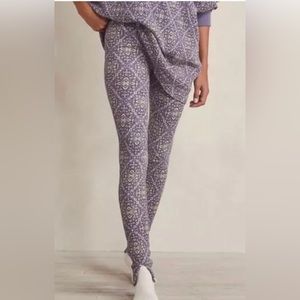FREE PEOPLE EARLY NIGHT THERMAL LEGGINGS BNWT SMALL